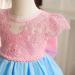 NNJXD Baby Girl Princess Tutu Dress 3-4 Years Pink&Blue - Birthday Party Gown 2025 - Buy Online on GoSupps.com
