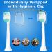 4 Pack Replacement Toothbrush Heads for Philips Sonicare ProtectiveClean 4100 5100 6100 - White - Compatible with DiamondClean, EasyClean, PowerUp - Improve Gum Health - HX6817/01 HX6857/11 - BrightDeal - Buy Online on GoSupps.com