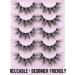 Zegaine 5 Pairs MISCHA-2 18mm Cluster Wispy False Mink Lashes Pack - 60 Pack - Buy Online on GoSupps.com