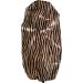 YUPs Long Silk Satin Adjustable Hair Bonnet for Long Hair - Gold Zebra - Buy Online on GoSupps.com