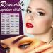 84-Piece Reusable Glitter Eyeliner Stickers | Colorful & Waterproof Eye Makeup Stickers - Buy Online on GoSupps.com