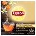 Lipton Th Noir la Vanille de Madagascar et Caramel 20 Sachets Pyramid