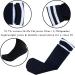AnjeeIOT Kids Soccer Socks - White + Black | High School Team Dance Sports Socks for Boys & Girls (5-10 Years) - Buy Online on GoSupps.com
