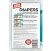 Simple Solution Disposable Dog Diapers for Bitches - Super Absorbent & Spout-Safe Fit - Nativity Indicator 24 Pack S (2 Series Pack) - Buy Online on GoSupps.com