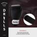 DRILLS Durable Boxing Training Gloves - Ideal for Beginners & Advanced Boxers | Kickboxing, MMA, Muay Thai | Sparring, Mitt Work, Heavy Bag | Black 16 oz for Men, Women & Kids - Buy Online on GoSupps.com
