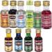 Food Flavouring Essence and Food Colour Bundle Containing 6 Preema Food Flavours/Essences and 4 Food Colours (Peppermint Almond Vanilla and More) - Buy Online on GoSupps.com