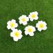 Minkissy 100Pcs 6CM Hawaiian Plumeria Foam Flowers - Artificial Frangipani for DIY Hair Hat Wedding & Beach Party Decor (White) - Buy Online on GoSupps.com