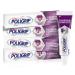 Poligrip Cushion & Comfort, Denture and Partials Adhesive Cream for Extra Comfort and Hold of Dentures, 2.2 Ounces (Pack of 4)