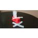 Znet3D Eye Drops Vial Holder for Single-use Disposable Eye Drops & Storage, Holds 7 Single use Disposable vials (Red)