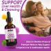 Liver Cleanse Detox & Repair Organic - Natural Liver Support Supplement Liquid Drops Milk Thistle Dandelion Chanca Piedra Extract Artichoke - Gallbladder Health Formula Supplements Liquid Drops 2oz - Buy Online on GoSupps.com