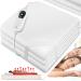 Kesser heat under bed 150x80cm with automatic switch -off remote control |Heating blanket with 3 temperature levels |Heat bed pad for the bed mattress heating |Heat ceiling made of soft fleece heating cushion 150x80cm white - without pattern