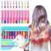 GirlZone Hair Chalk Set - 10 Piece Temporary Hair Color for Girls Ages 8-12 | Birthday Gift for 7-11 Year Olds - Buy Online on GoSupps.com