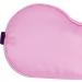 Silk Satin Sleep Mask for Women - Pink | Adjustable Strap for Airplane Travel - Night Cover Blindfold for a Restful Sleep - Buy Online on GoSupps.com