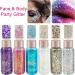 Shop Owelth 6-Piece Body Glitter Gel Set | Mermaid Sequins Chunky Glitter for Makeup Festivals & Parties | Long-Lasting Sparkle - Buy Online on GoSupps.com