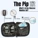 Pip Blood Glucose Monitor Travel Kit | 100 Strips & Lancets | Complete Diabetes Testing Solution for International Shipping - Buy Online on GoSupps.com