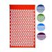 Acupressure mat acupressure pillow massage mat nail mat acupuncture mat 68x42 cm (orange)