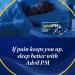 Buy Advil PM Pain Reliever & Nighttime Sleep Aid - 40 Coated Caplets - Fast International Shipping - Buy Online on GoSupps.com