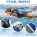 Alagirls Dog Lifebarf & Reflective Pet Security Vest - Adjustable Swimming Coat for Small & Medium Dogs | Rescue Handle | Blue (Chest 58-68cm) - Buy Online on GoSupps.com