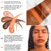 DE'LANCI Color Correcting Concealer Kit for Black Women - Orange, Natural Shades - Waterproof, Full Coverage, Matte Finish - 0.67 Oz - Buy Online on GoSupps.com