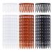 30 Pack Clear Black Brown Small Plastic Side Hair Comb With Teeth Hairpins Grips for Women Bridal Wedding Veil Decorative Headpiece French Twist Updo Bun Accessories