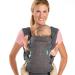 Infantino Flip Advanced 4-in-1 Carrier - Ergonomic, convertible, face-in and face-out front and back carry for newborns and older babies 8-32 lbs Grey Flip 4-in-1 Carrier