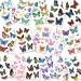 Tazimi 110 Styles Glitter Butterfly Temporary Tattoos for Kids & Women - Perfect for Party Favors, Gifts & Decoration - Buy Online on GoSupps.com