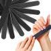 3Pcs Professional Nail Files for Natural and Gel Nails - 100/180 Grit Emery Boards - Shape, Smooth, and Buff Nails - Black Buffer Set - Buy Online on GoSupps.com