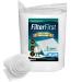 Aquarium Filter Pad  FilterFirst Aquarium Filter Media Roll for Crystal Clear Water - Aquarium Filter Floss for Fish Tank Filters ( Inches to 1 Inch Thick) 12" x 72"