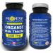 Promise Organic Milk Thistle - 250mg each capsule Support Liver Functions Liver and Colon Cleanse Detox Supplement Made in Canada 75 Caps