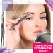 Eyebrow Tweezers Crab Bias Jaw Precision Slant Tweezers Facial Ingrown Hair Removal Professional Eyebrow Shaping Stainless Steel for Men Women - Buy Online on GoSupps.com