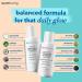 Goat Milk & Charcoal Face Wash Duo - Hydrating Detoxifying Cleanser for Oily Skin Organic Day & Night Travel Size Made in USA - Buy Online on GoSupps.com