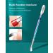 Cuticle Trimmer with Cuticle Pusher Cuticle Nipper Professional Stainless Steel Cuticle Cutter Sharp Durable Pedicure Manicure Tools for Fingernails and Toenails Colored - Buy Online on GoSupps.com