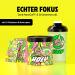 Holy Energy Gaming Booster 'Lemon Lizard' | Vegan Focus Drink Powder | 50 Portions with Newcaff & Green Tea Extract | Natural Lemon & Cucumber Flavor - Buy Online on GoSupps.com