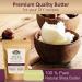 Choice of Nature Rohbio Shea Butter 453g - Pure Body Butter for Dry Skin Stretch Marks & Eczema | Natural Moisturizing Formula - Buy Online on GoSupps.com