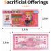 200 Piece Chinese Joss Paper Money for Funerals & Ancestor Worship - Heaven Bank Notes for Good Fortune - Buy Online on GoSupps.com