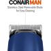 ConairMAN Beard Trimmer & Grooming Kit for Men - Includes Nose & Ear Trimmer 5-Position Comb - Battery Operated Blue | International Shipping Available - Buy Online on GoSupps.com