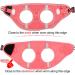 Joyal Dog Harness - Reflective Soft Padded Air-Mesh Breast Harness for Small & Medium Dogs | Size L (47-55cm) - Pink - Buy Online on GoSupps.com