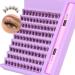ALICE F13 DIY Lash Extension Kit - Cluster Lashes Strong Hold Bond - 10-16MM Fluffy D Curl Individual Lashes for Natural Look - Buy Online on GoSupps.com