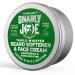 Gnarly Joe Beard Softener and Face Cream - 75 ml - Triple-Whipped Cocoa - Shea Butter Leave-In - Beard Conditioner Balm - Natural Beard Balm - Beard Cream For Men (Peppermint and Highland Pine)