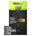 Gillette Labs Mens Razor with Exfoliating Bar Shaving Kit for Men Includes 1 Handle 2 Razor Blade Refills 1 Premium Magnetic Stand Black and Gold Razor for men 1 Handle + 2 Refills (Gold Edition)