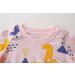 Girls Cotton Dinosaur Sweatshirt | Long Sleeve Pullover for Kids 2-3 Years | Toddler Casual Jumper T-Shirt | Age 1-12 Years - Buy Online on GoSupps.com
