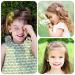 Shop Dhweku 12pc Baby Hair Clips - Cute Plush Flower Hairpins & Accessories for Baby Girls - Buy Online on GoSupps.com