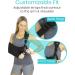 Vive Arm Sling - Adjustable Medical Support for Shoulder Injury - Lightweight Immobilizer for Rotator Cuff, Collar Bone, and Elbow Dislocation - Padded for Comfort - Left/Right Arm - Breathable Design - Buy Online on GoSupps.com