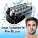 32B Replacement Shaver Head Electric Shaver Foil Razor Head for Replacement Braun S3 Shaver Head Mens Head Shaver for 3010s 320S 330S 340S 370cc 390cc-4 3000s 3040s (32B) - Buy Online on GoSupps.com