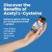 N-Acetyl-L-Cysteine (NAC) 1600 mg - Immune Support & Antioxidants 100 Veggie Capsules - Free Form International Shipping Available - Buy Online on GoSupps.com