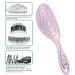 Head Jog 08 Paddle Brush - Flexible Soft Pin Bristles for Gentle Detangling - Wet or Dry Hair - Original Collection Heather - Buy Online on GoSupps.com
