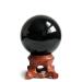 Mina Heal Black Obsidian crystal balls for fengshui meditation crystal healing prophecy home decoration black magical crystal ball 45 mm
