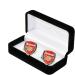 ARSENAL FC Official Players Cufflinks - Red Club Crest | Shop Now - Buy Online on GoSupps.com