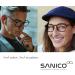 Sanico Fashionable Reading Glasses | Diopter Options 1.0 to 3.5 | Unisex Venezia Black | Stylish Visual Aid for Men & Women - Buy Online on GoSupps.com