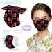 10PC Disposable Face_Masks Flower Print 3 Ply Breathable Face_Cover Flower Women Fashion Face Covering Protections Multicolor-1 As shown - Buy Online on GoSupps.com